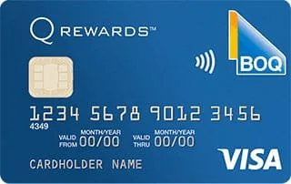 BOQ Blue Visa Credit Card