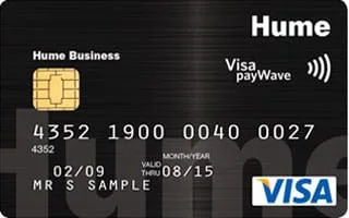 Hume Business Visa Residentially Secured Credit Card image