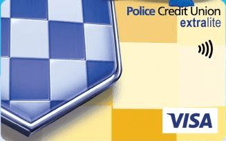 Police Credit Union Extralite Credit Card image