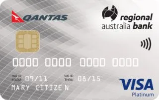 Regional Australia Bank Visa Platinum Rewards Credit Card image