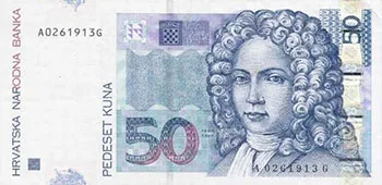 50 Croatian Kuna banknote