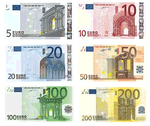 euro-banknotes