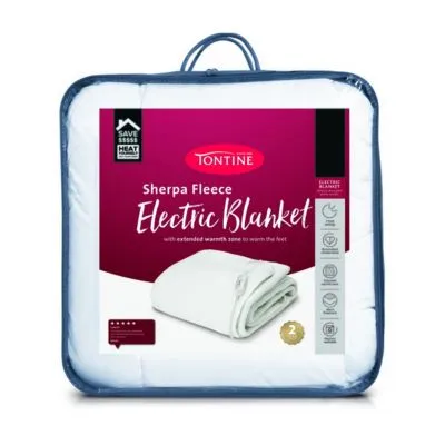 Tontine Sherpa fleece electric blanket from $99