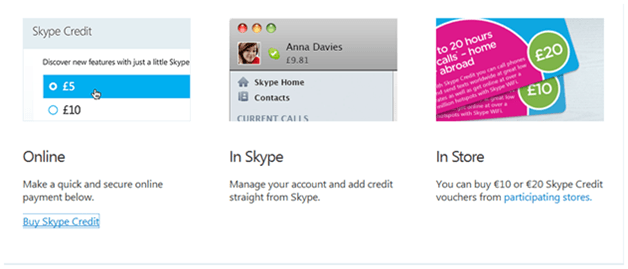 skype international calls sign up payment