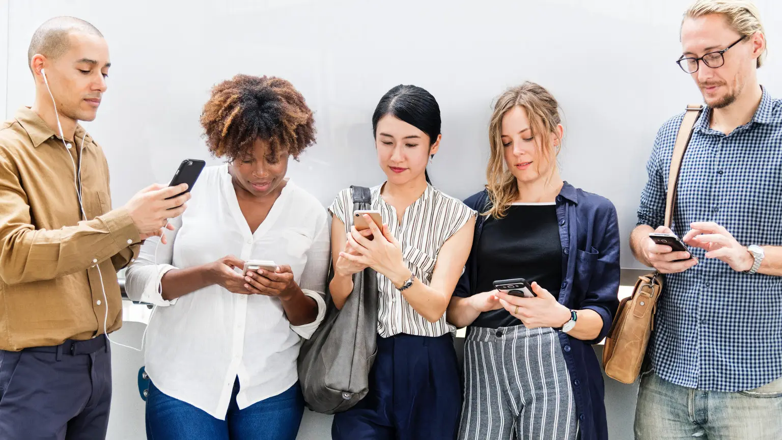 Pexels Adults with phones