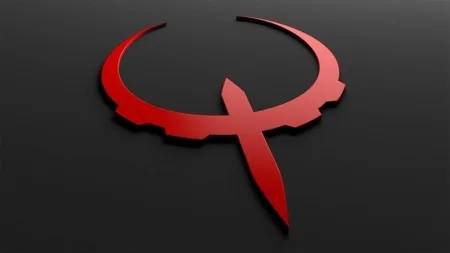 The icon for famous FPS Quake by id Software