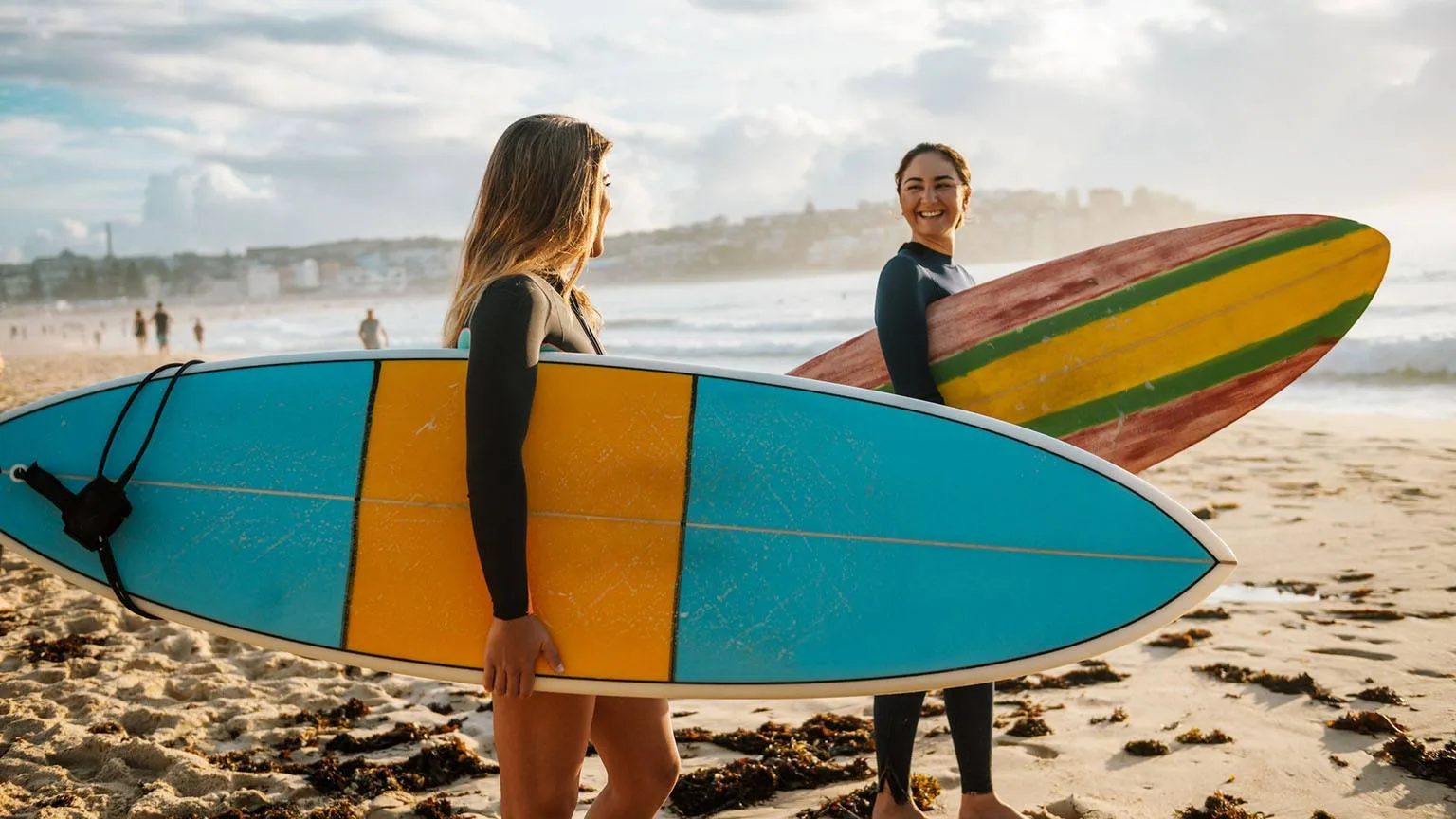 Image: Getty Images Two female friends