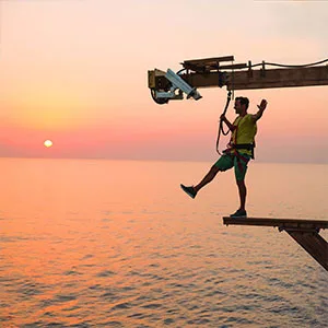 Bungee jumping in Norwegian