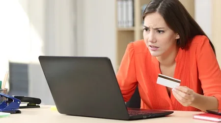 Banking check access account woman Banking check access account woman