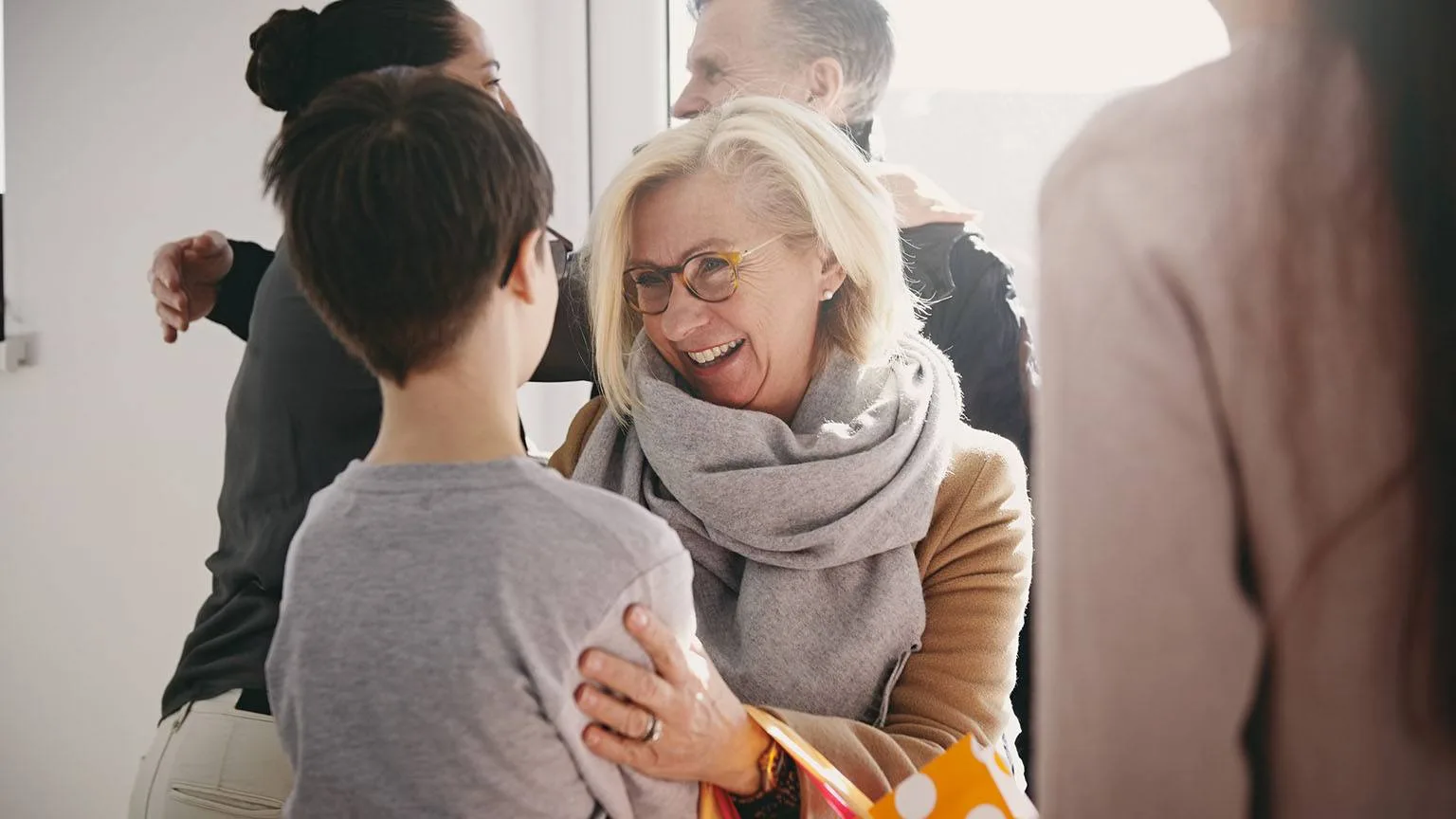 Image: Getty Images Happy grandmother