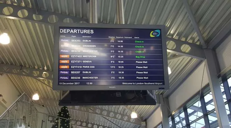 Tuesday's not overly crowded destination list.