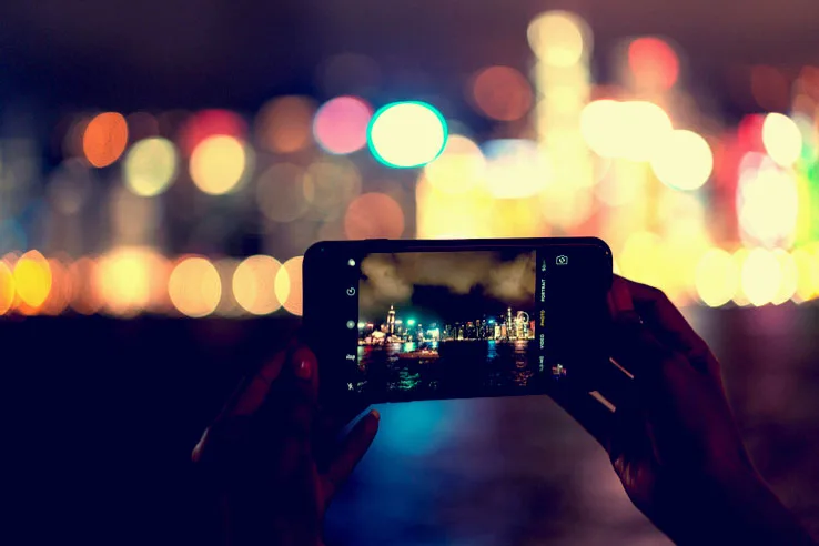 photo of a city skyline