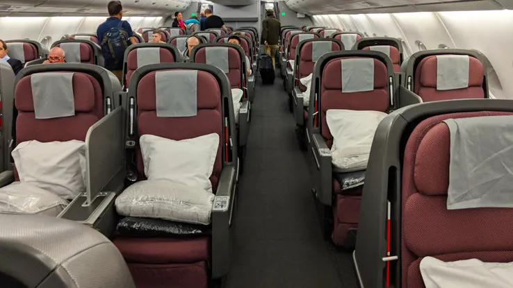 Review Qantas A380 Business Class Lax To Sydney Au 8636