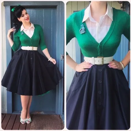 50s pin-up skirts