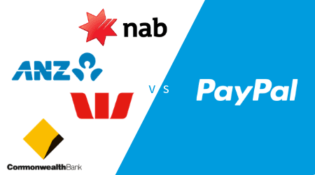 PayPal vs Australian banks for international transfers