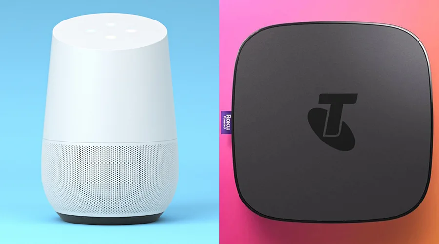 google home control telstra tv