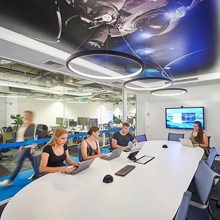 Rocketship meeting room