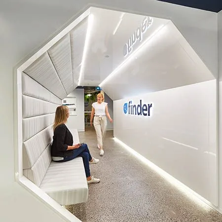 Finder office entrance