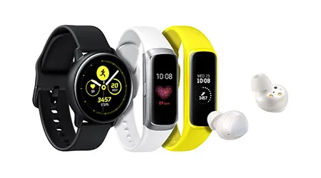 Samsung gets sporty with Samsung Galaxy Watch Active, Samsung Galaxy Fit and Samsung Galaxy Buds