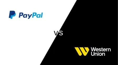 Western Union vs PayPal money transfers