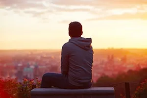 man thinking