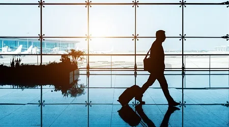 Airport business people Airport business people