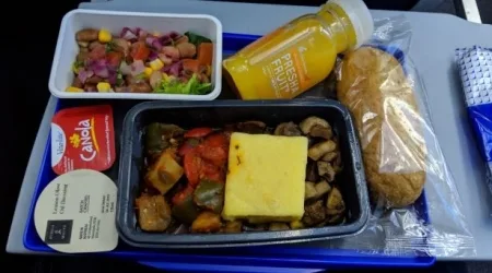Image: Supplied United Airlines Food