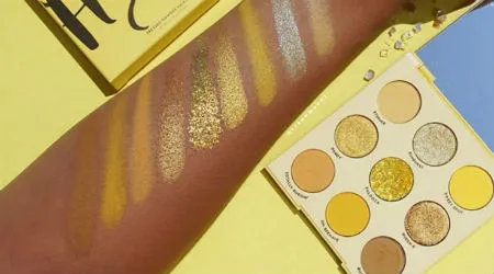 colourpop uh huh honey swatches