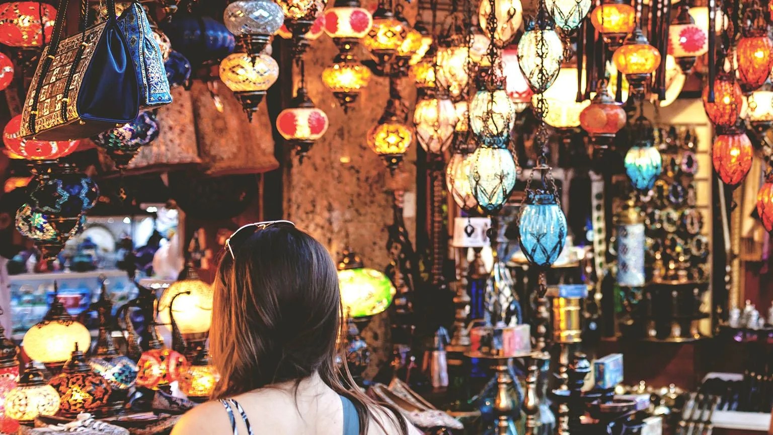 Image: Getty Images Lantern shop
