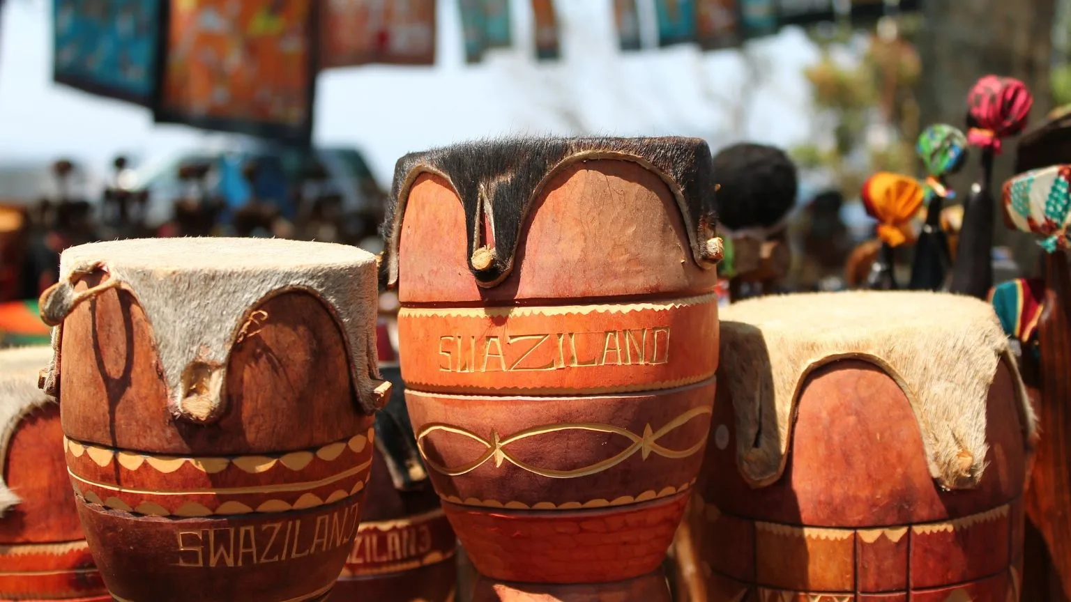 Image: Shutterstock Swaziland drums