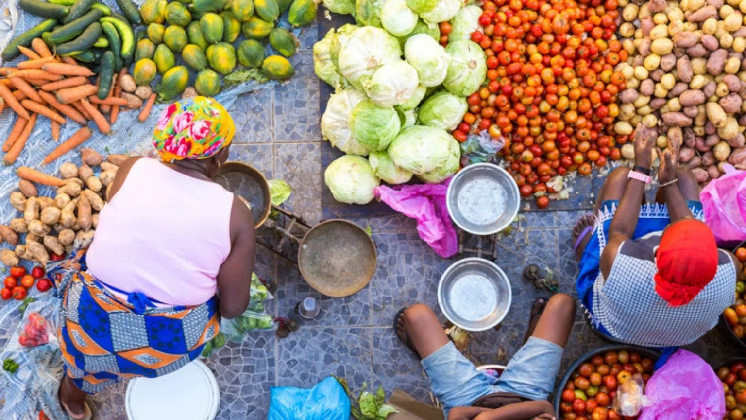 Image: Getty Images Vendors selling vegetables in Cape Verde