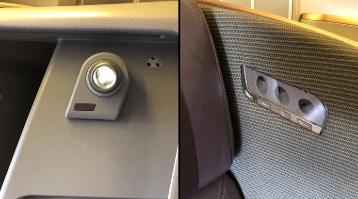 Image: Shing Kam/Finder Seat lighting on either side of the headrest