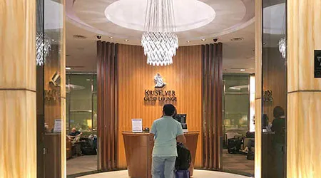 Singapore Airlines KrisFlyer Gold Lounge T3 Singapore Changi review