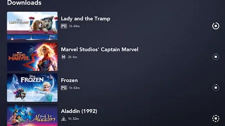 How to watch Disney+ TV shows and movies offline on tablets and smartphones
