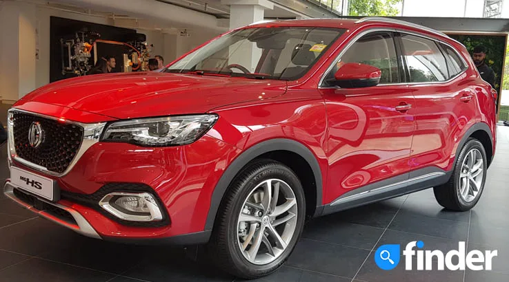 Image: Finder MG HS Excite in Australia