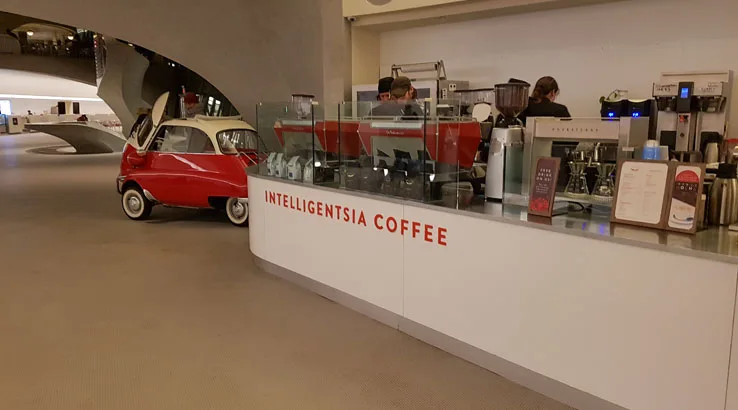Image: Enoch Foong/Finder TWA Hotel Intelligentsia Coffeebar