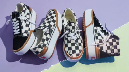 vans stacked sneakers