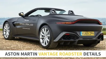 Aston Martin Vantage Roadster: Australian price, date, features