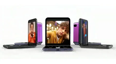 Samsung flips open its Galaxy Z Flip phone