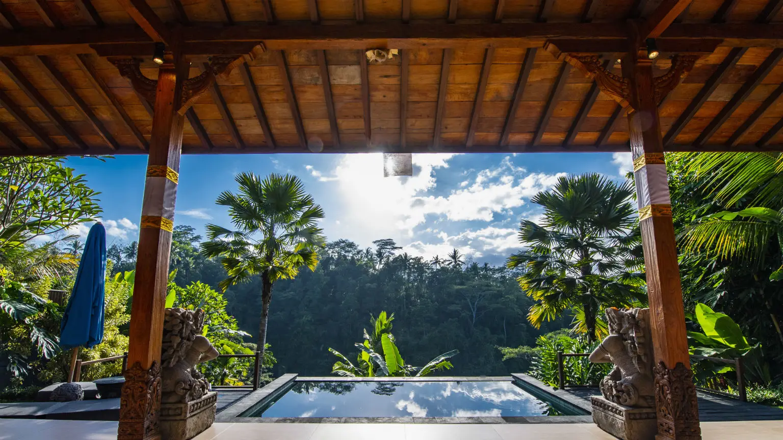 Image: Getty Images Villa in Indonesia
