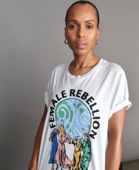 Image: Supplied Kerry Washington wearing Stella McCartney