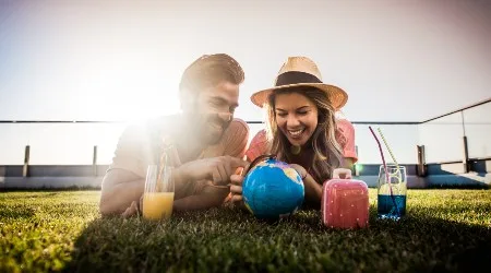 How to budget for a holiday | A couple of travel makers