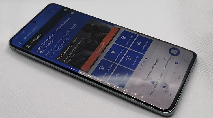 Image: Finder Samsung Galaxy S20 Ultra