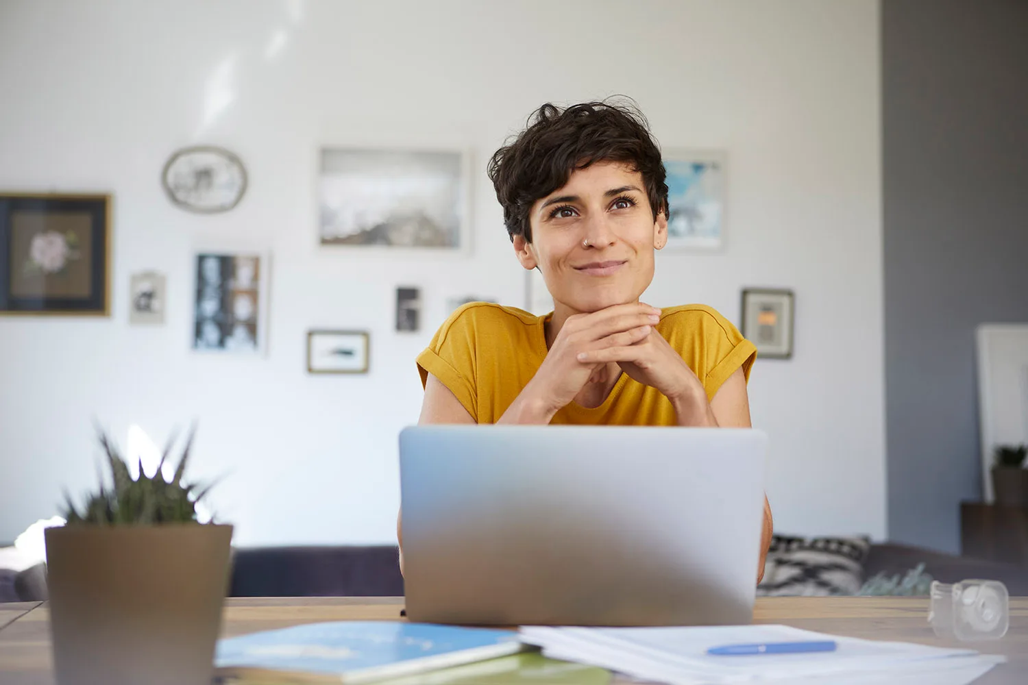 Image: Getty Images Woman smiling