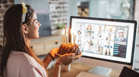 How to celebrate a birthday while in isolation