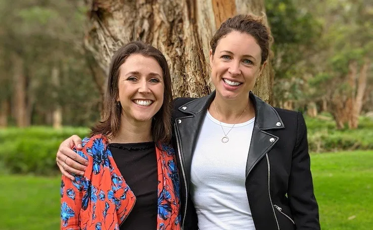 Image: Supplied Trace co-founders Joanna Auburn (left) and Catherine Long (right).
