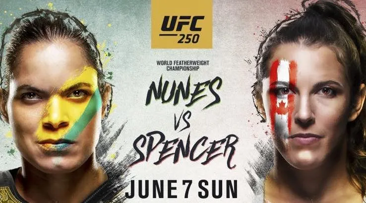 How to watch UFC 250 Nunes vs Spencer live in Australia