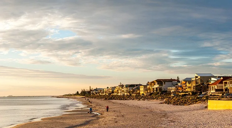 Image: Getty Images Houses by the beach