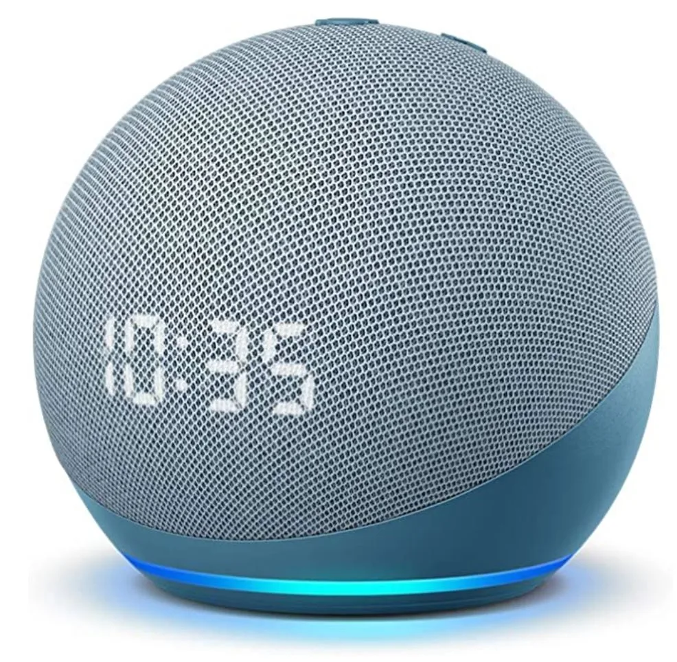 Image: Amazon Echo Dot with Clock Amazon Echo Dot with Clock