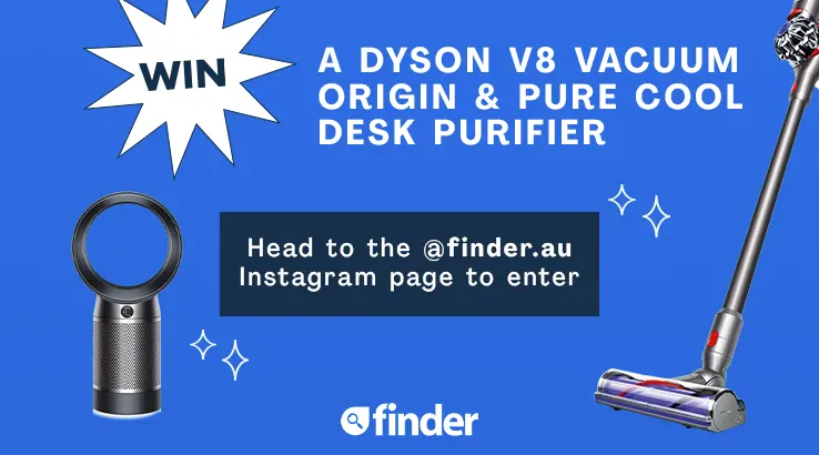 Win a Dyson V8 Origin vacuum and Pure Cool Purifying desk fan